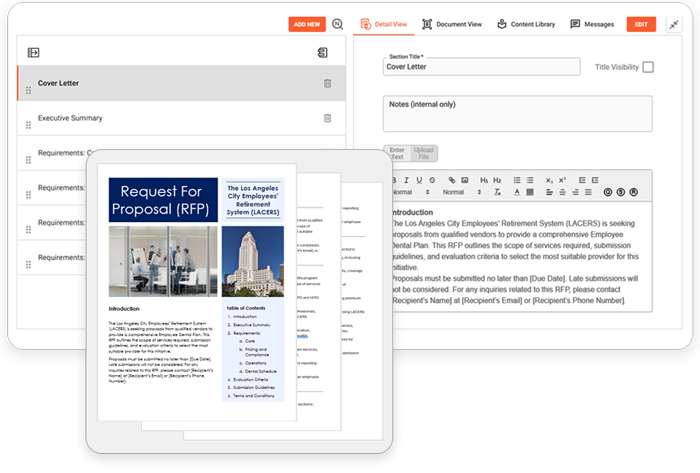 Bild Rfp AI RFP Automation for Procurement | matchRFX for Buyers - Vamrah.ai